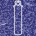Miyuki Seed Beads - Semi-Matt Pl. Blue/Lined Cornflower 11/0, 24 gram Miyuki