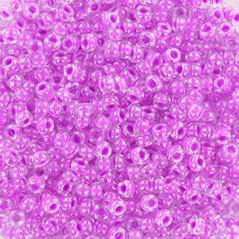 Miyuki Seed Beads - Luminous Plum Crazy 11/0, 10 gram Miyuki