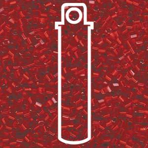 Miyuki Seed Beads - S/L Ruby 8/0 Hex Cut, 20 gram Miyuki