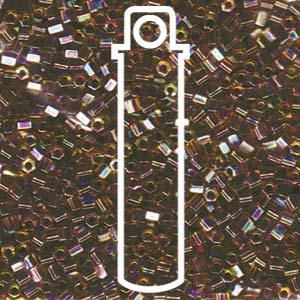 Miyuki Seed Beads - Berry Lined LT Topaz 8/0 Hex Cut, 20 gram Miyuki