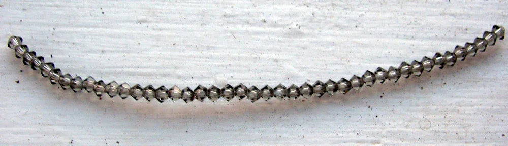 Tjeckiska MC Bicone - Black Diamond 3 mm, 10- pack Preciosa