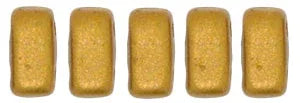 CzechMates Bricks - Matte Metalic Flax, 50-pack CzechMates