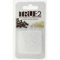 Tjeckiska Firepolish - Crystal AB True 2 mm, 2 gram Hilmas Pyssel