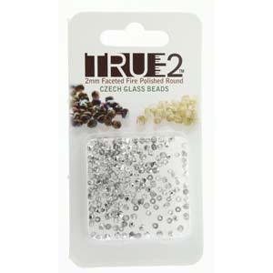 Tjeckiska Firepolish - Crystal Labrador true 2 mm, 2 gram Hilmas Pyssel