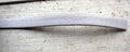 Läderrem Platt Bred - Vit, 10x2mm, 20 cm Hilmas Pyssel