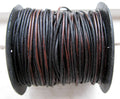 Läderband ca 1 mm - Brun, 1m Hilmas Pyssel