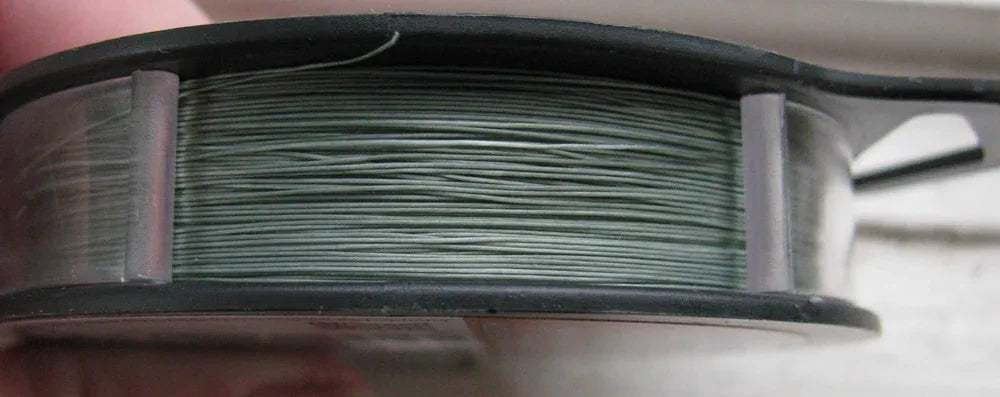 Wildfire 0,06 - Grön, 20 yards Beadalon