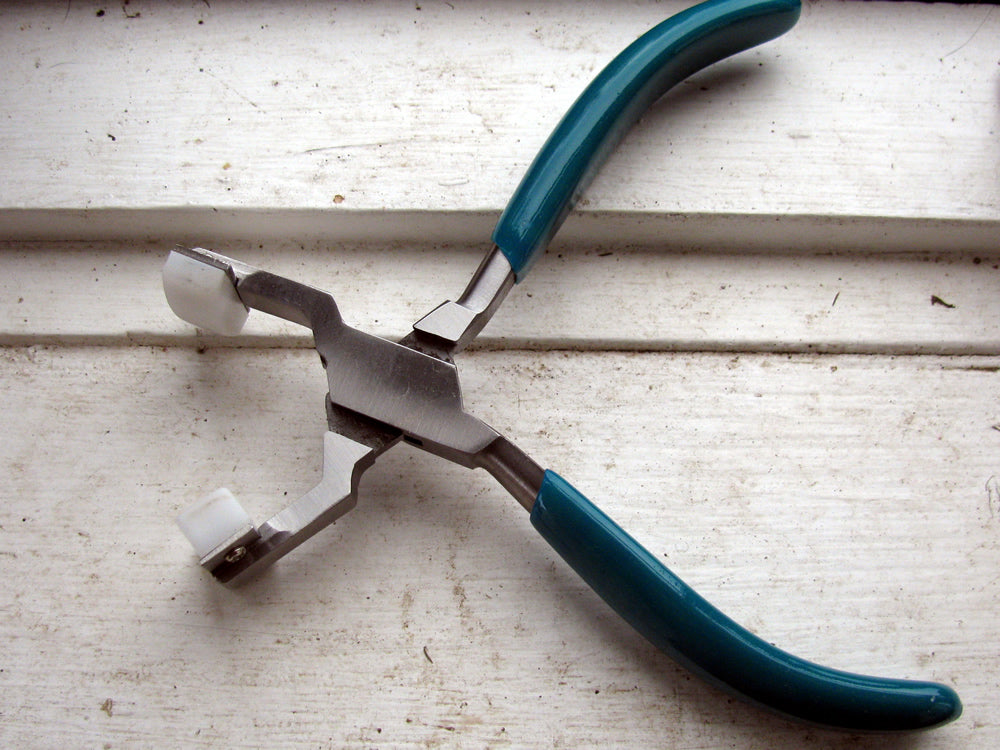 Verktyg - Tång för att böja armband, grön, 1 styck Beadsmith