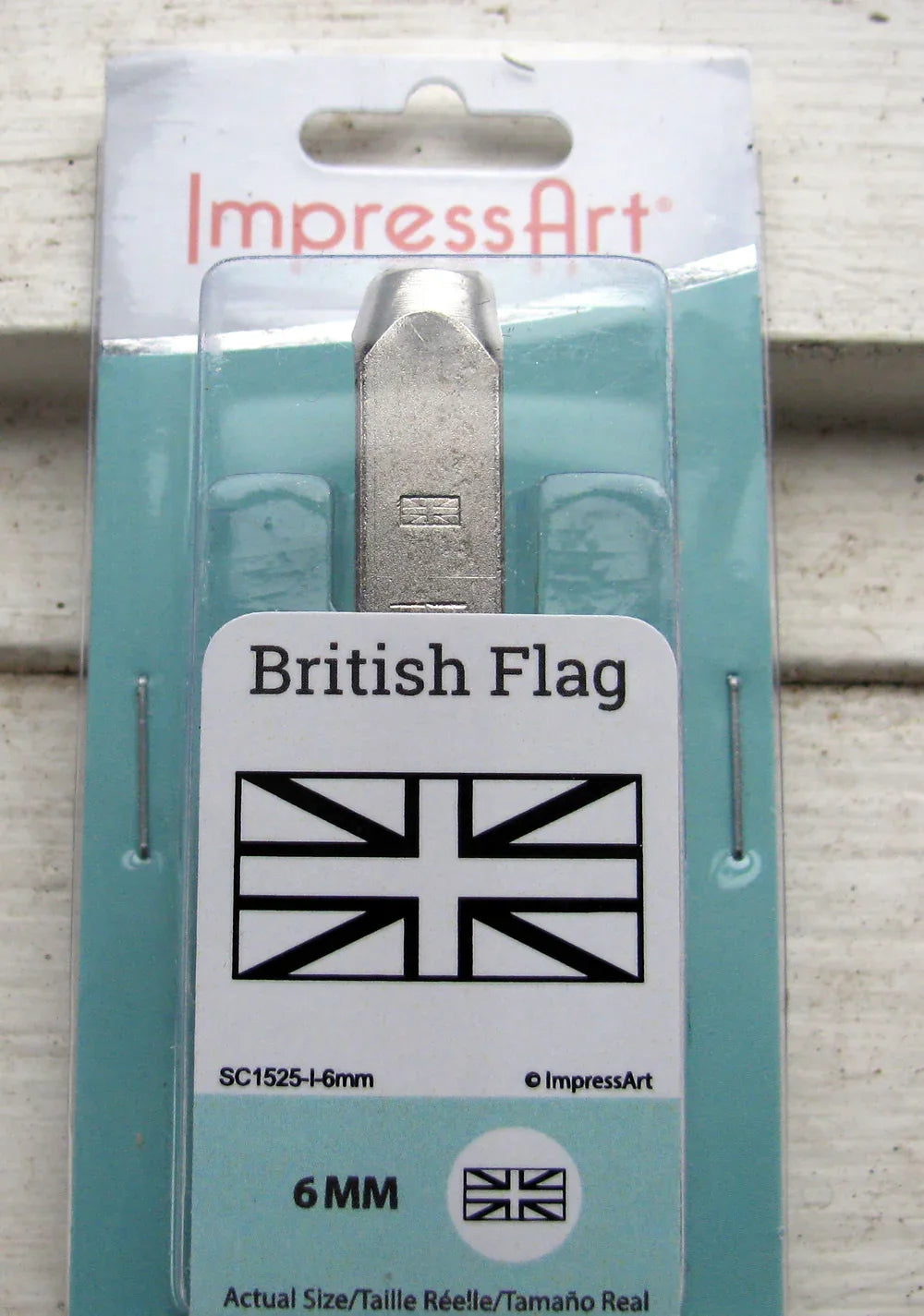 Designstansar ImpressArt - Brittiska Flaggan, 6 mm ImpressArt