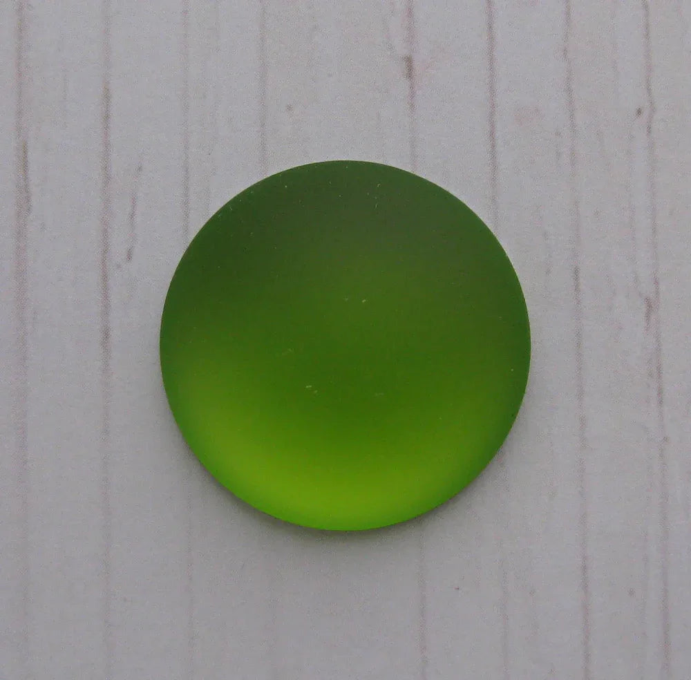 Luna Cabochon - Lime 24 mm 1 styck Hilmas Pyssel