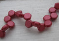 Honeycomb - Pastel Dark Coral 6mm, 1 sträng Hilmas Pyssel