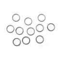 Bindringar Ljustsilverfärgade - 10x1,2 mm, 20-pack Grekisk Metall