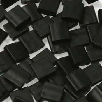 Miyuki Tila - Matte Black 5mm, 5 gram Miyuki