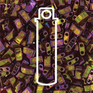 Miyuki Half Tila - Rose Gold Luster 5x2,5mm 7,8gram Miyuki