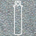 Miyuki Drops - Transparent Crystal AB 3,4mm, 25 gram Miyuki