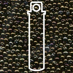 Miyuki Drop - Brown Iris 3,4mm, 25 gram Miyuki