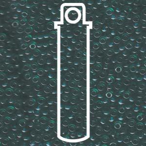 Miyuki Seed Beads - Transparent Teal 8/0, 22 gram Miyuki