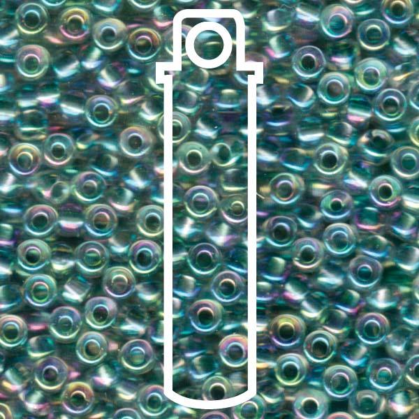 Miyuki Seed Beads - Seafoam Lined Crystal AB 6/0, 20 gram Miyuki