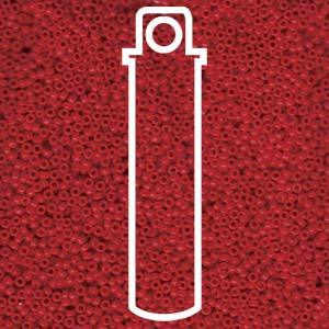 Miyuki Seed Beads - Opaque Red 15/0 8,2 gram Miyuki