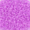 Miyuki Seed Beads - Luminous Plum Crazy 15/0, 10 Gram Miyuki