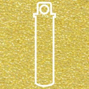Miyuki Seed Beads - Lined Pale Yellow 15/0, 8,2 gram Miyuki