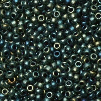 Miyuki Seed Beads - Matte Metallic Patina Iris 11/0, 10 gram Miyuki