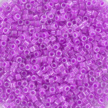 Miyuki Delica - Luminous Plum Crazy 11/0, 5 gram Miyuki