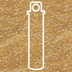 Miyuki Delica - Transparent LT Amber 15/0, 7gram Miyuki