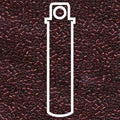 Miyuki Delica - Gold Luster Transparent Red 15/0, 7 gram Miyuki
