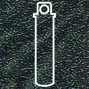 Miyuki Delica - Metallic Teal Iris 15/0, 7 gram Miyuki