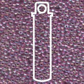 Miyuki Seed Beads - Lined Magenta AB 8/0, 22 gram Miyuki