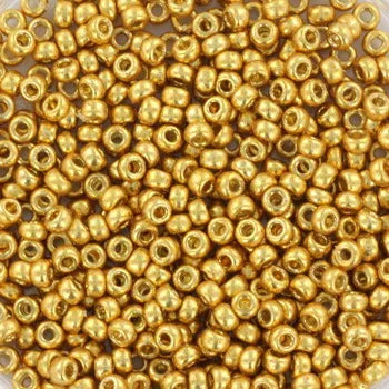 Miyuki Seed Beads - Duracoat Galvanized Gold 11/0, 10 gram Miyuki