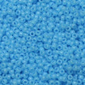 Miyuki Seed Beads - Opaque Light Blue 15/0, 10 gram Miyuki