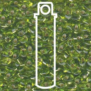 Miyuki Long Magatama - S/L Chartreuse 4x7mm, 8,5 gram Miyuki