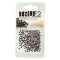 Tjeckiska Firepolish - Jet Sliperit, True 2 mm, 2 gram Hilmas Pyssel