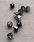 Swarovski Crystals Bicone (5328) - Crystal Light Chrome, 4mm, 10-pack Swarovski