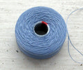 S-Lon Bead Thread - Sky Blue, Size D, 1 Rulle Hilmas Pyssel