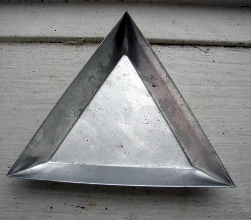 Pärlskål - Trekantig Pärlskål i Aluminium, 1 Styck Hilmas Pyssel