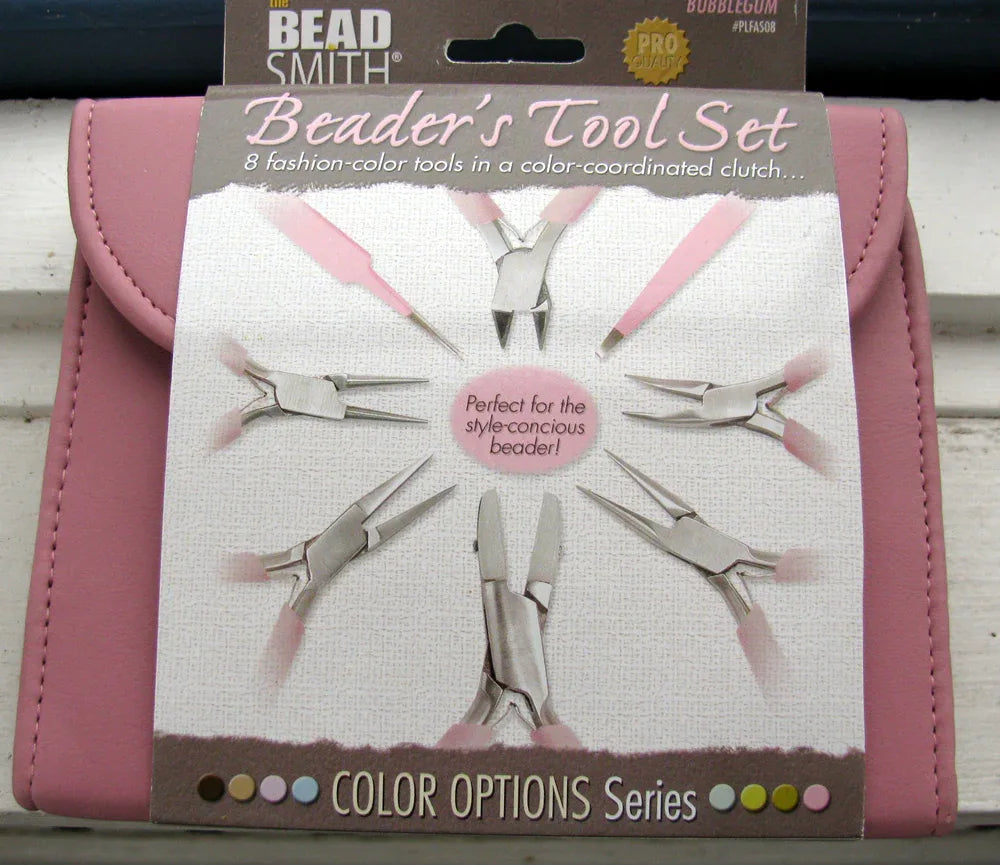 Beadsmith verktygsset - 8 verktyg Bubblegum 1 set Beadsmith