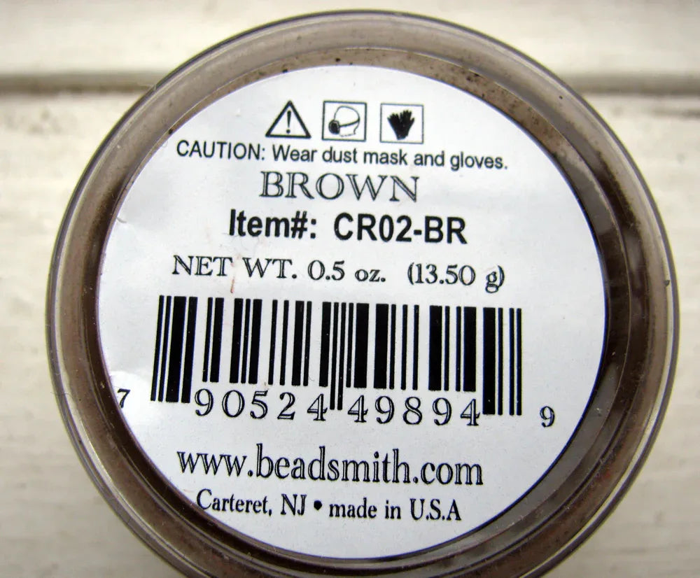 Create Recklessly - Pigment Brown, 1 burk Beadsmith
