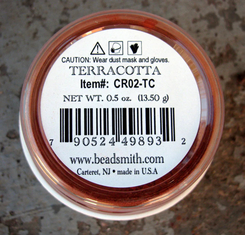 Create Recklessly - Pigment Terracotta, 1 burk Beadsmith