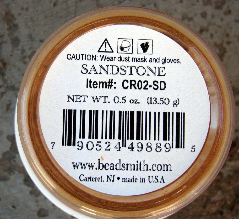 Create Recklessly - Pigment Sandstone 1 burk Beadsmith