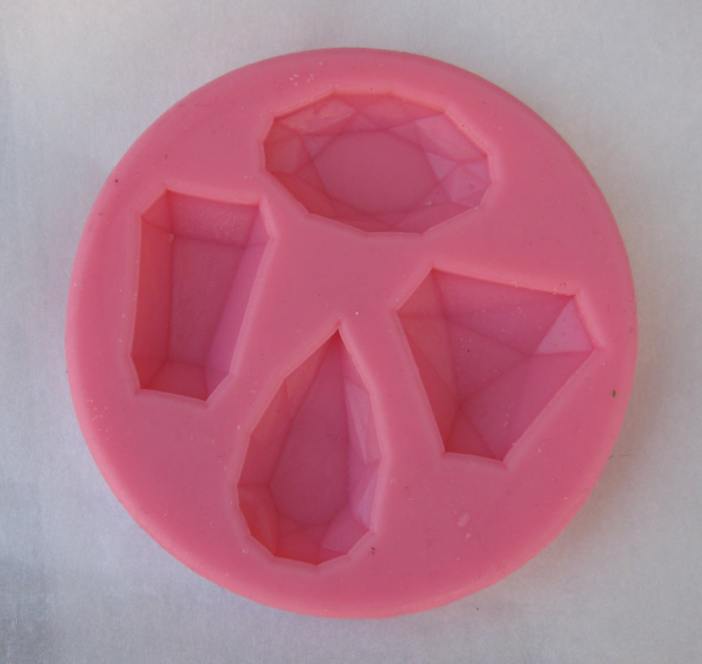 Silkonform - 4 Mixade Former 1 styck Hilmas Pyssel