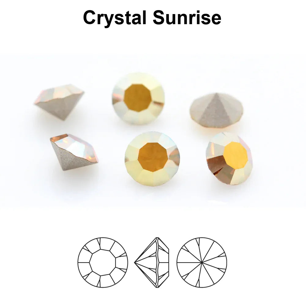 Preciosa MC Chaton Maxima SS39 - Crystal Sunrise 8mm 1 styck Preciosa