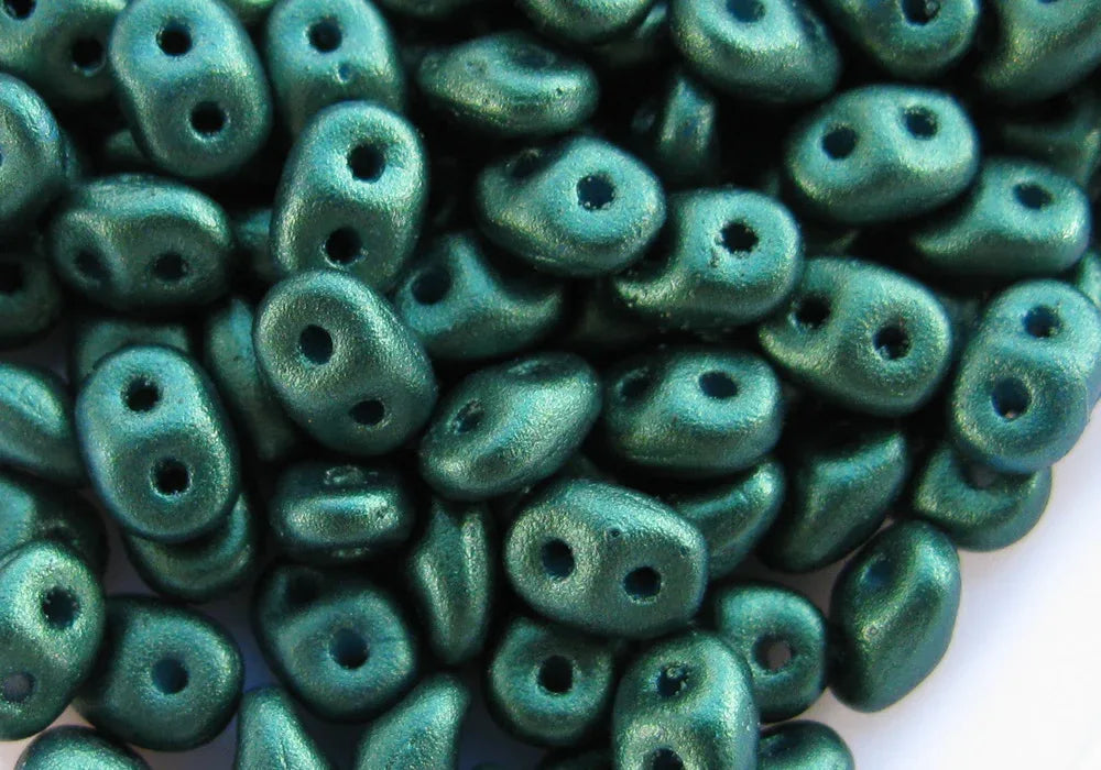 SuperDuo - Gold Shine Dark Green, 10 gram Matubo