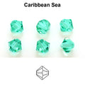 Tjeckiska MC Bicone - Caribbean Sea 3 mm 40-pack Preciosa