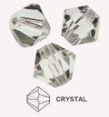 Czech MC Bicone - Crystal 4 mm, 30-pack