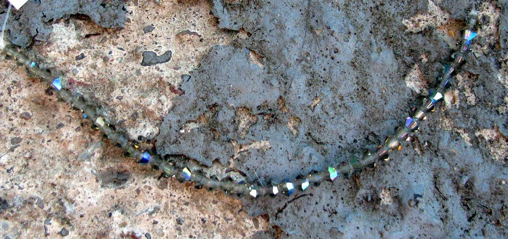 Tjeckiska MC Bicone - Black Diamond AB, 3 mm, 1 sträng Preciosa