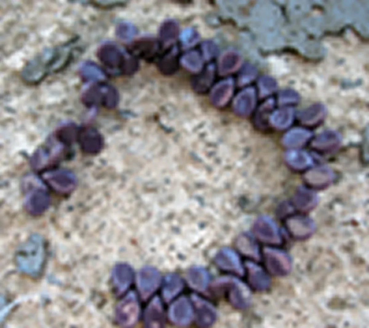 Preciosa Pip - Lila, 1 sträng Preciosa