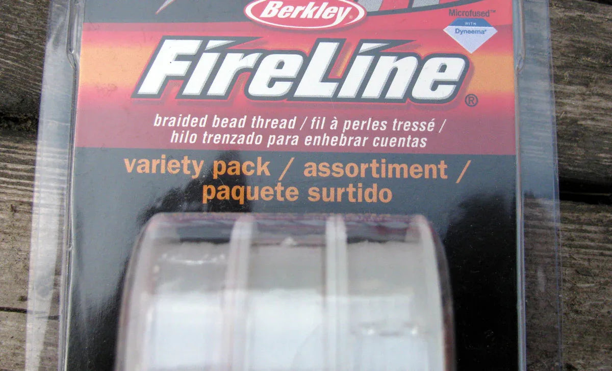 FireLine Blandad Förpackning - Crystal / Klar, 4, 6, 8 lb Beadsmith